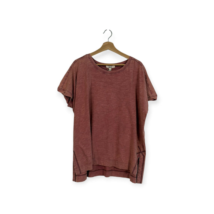 Oversized Cotton Longline T-Shirt