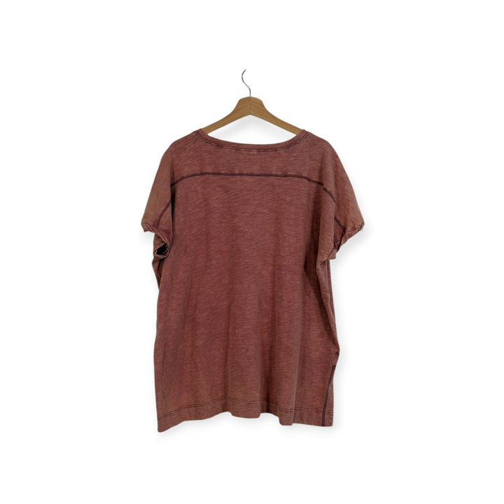 Oversized Cotton Longline T-Shirt