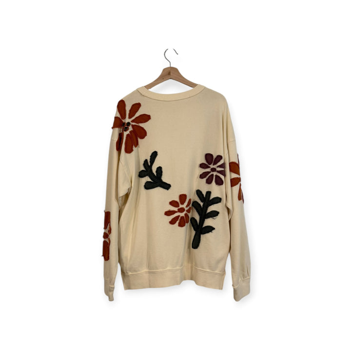 Oversized Flower Sweatshirt