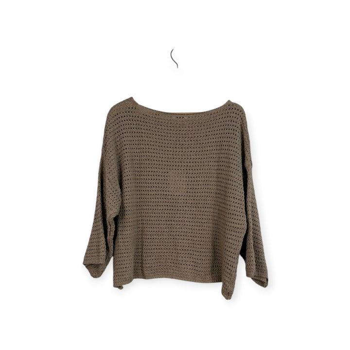 Crochet Cotton Sweater