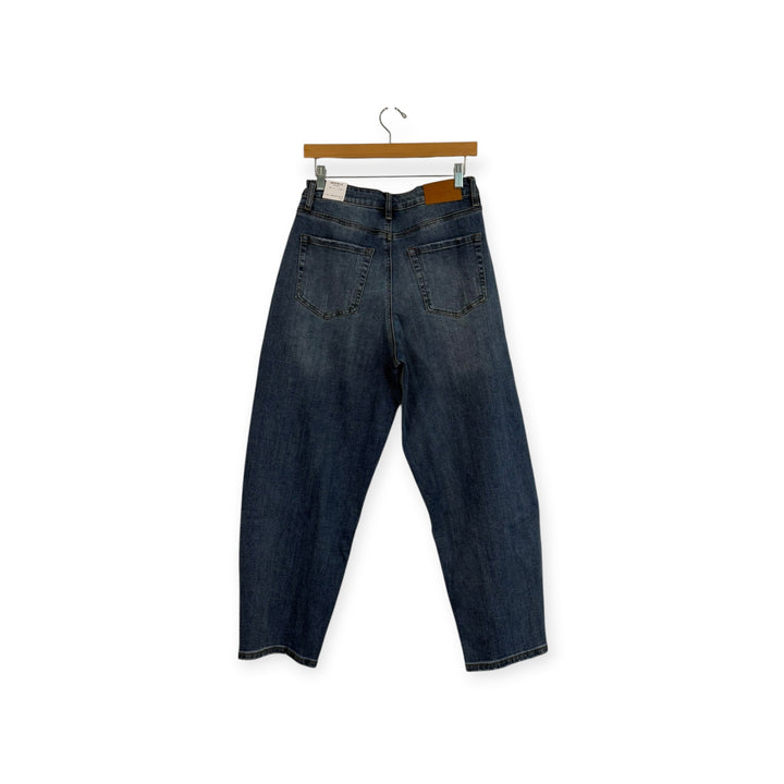 High Rise Barrel Jean