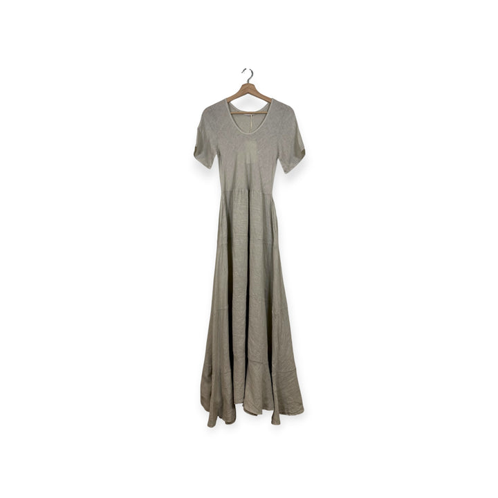 Transitional Linen Prairie Dress