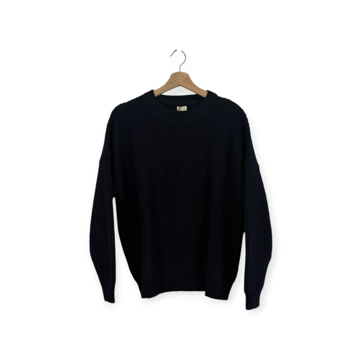 Chunky Knit Crewneck Sweater