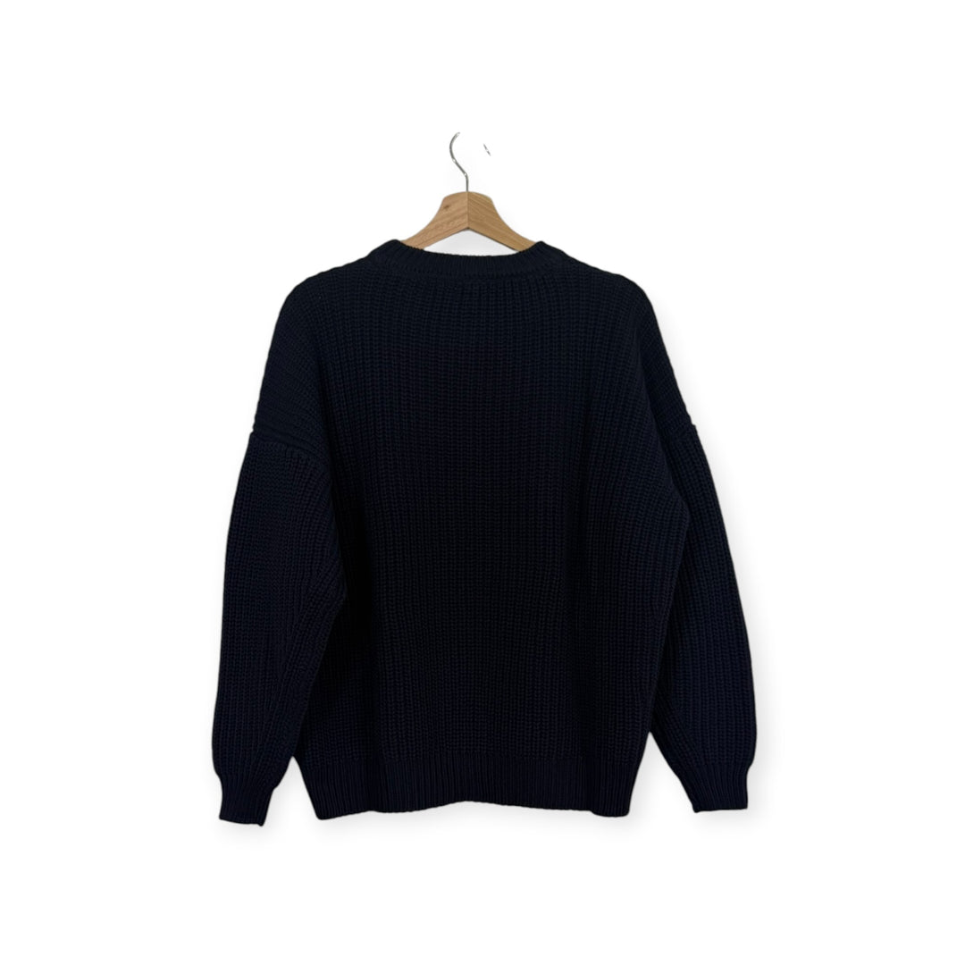 Chunky Knit Crewneck Sweater