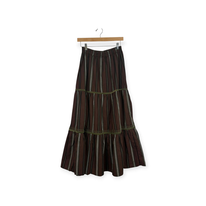 Evelyn Striped Maxi Skirt