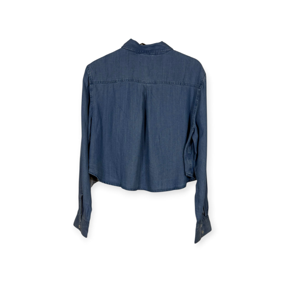 Ellison Button-up Cropped Shirt