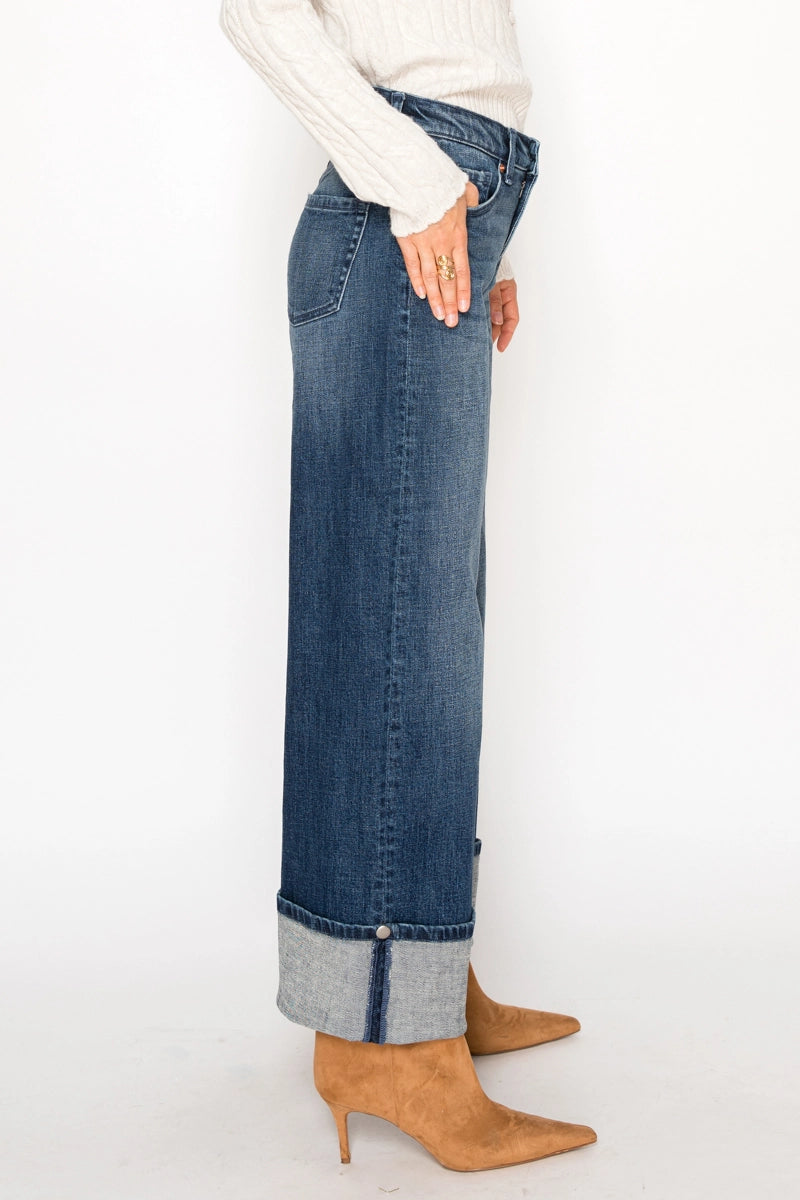 Cuffed Two-way Jeans